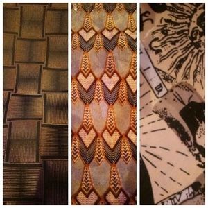 Sexy bundle of ties NWOT 100% silk imported